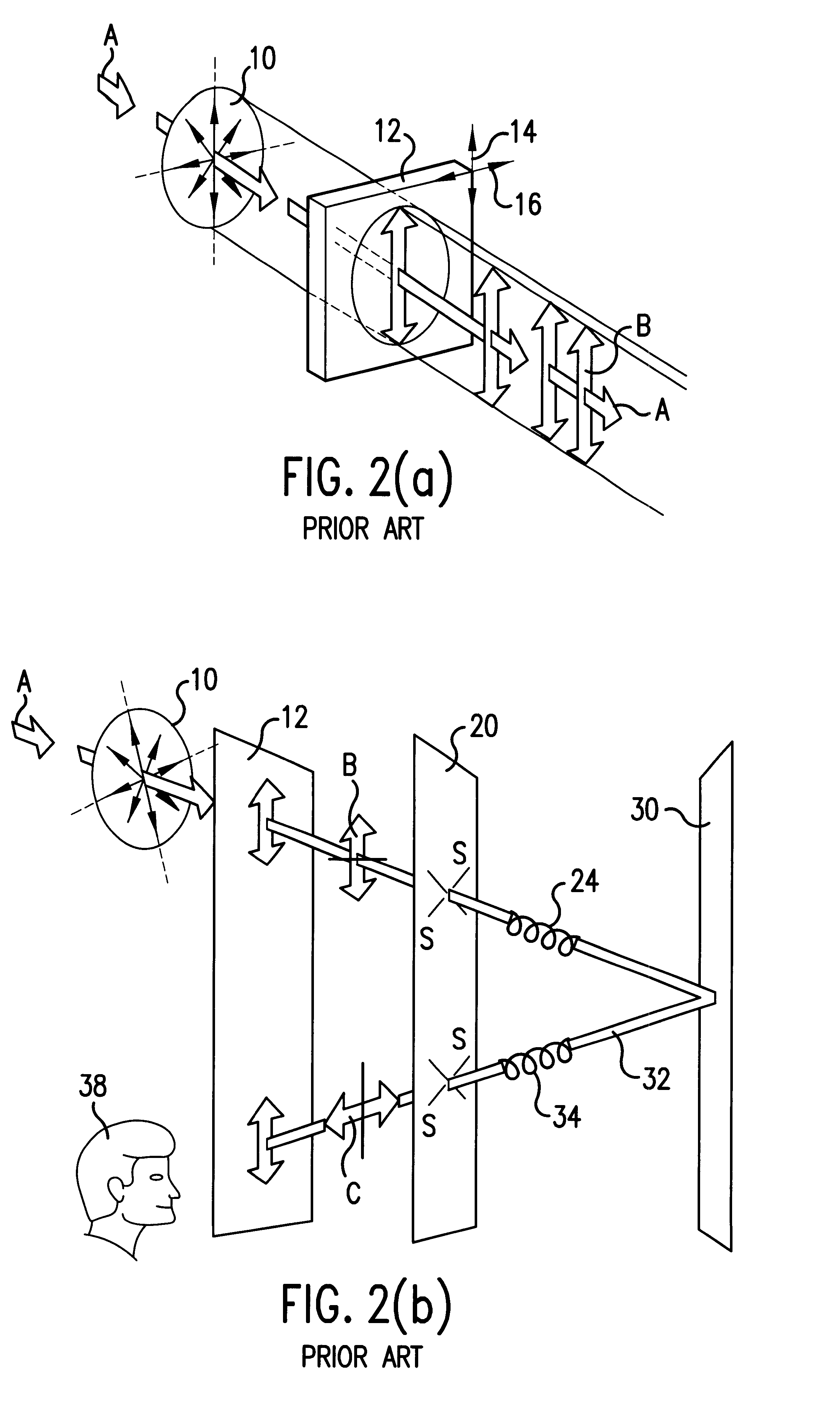 Circular polarizer comprising anti-reflection material