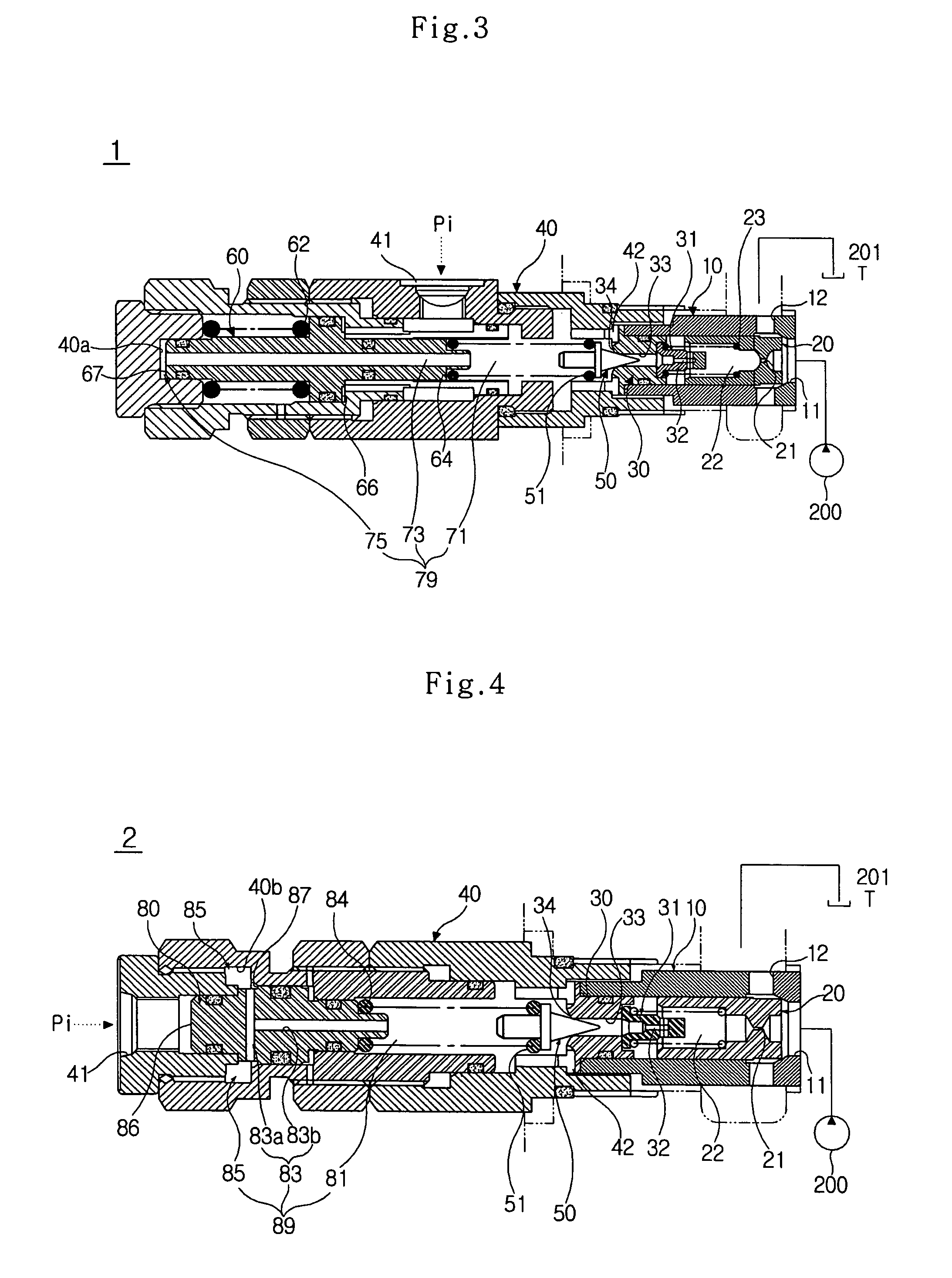 Pilot operated relief valve