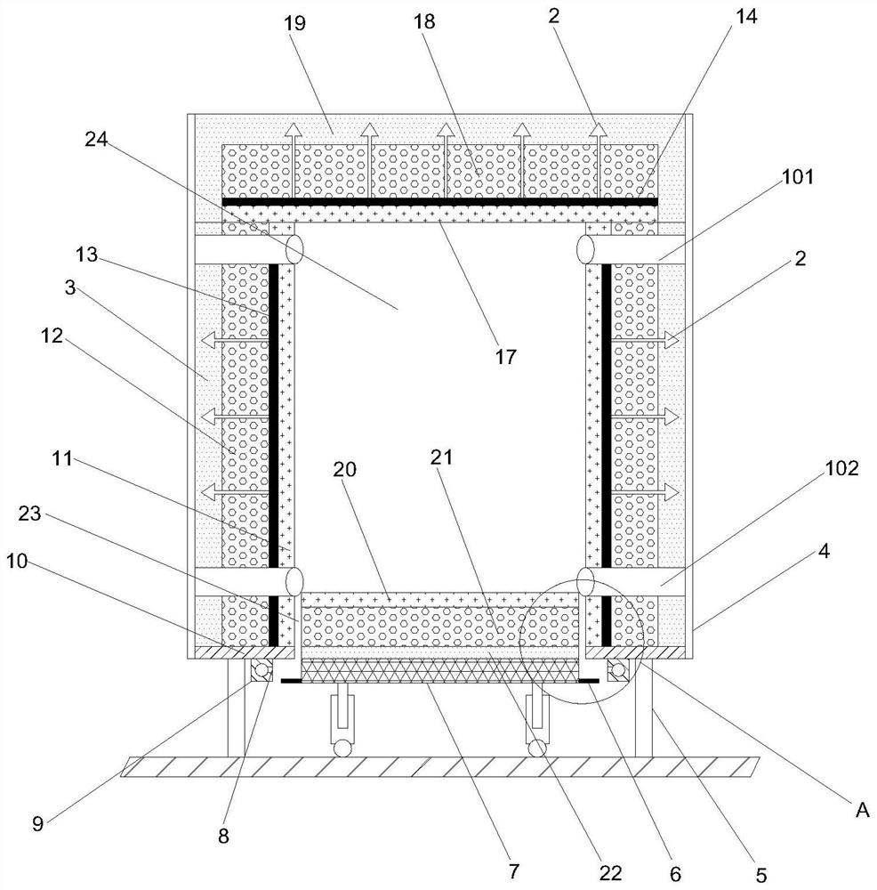 Novel energy-saving kiln