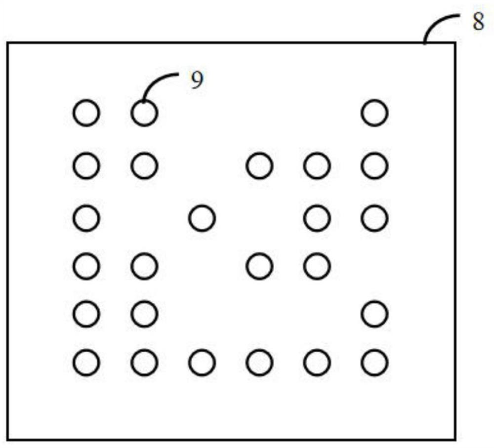 A method and system for processing and reading two-dimensional codes inside transparent materials