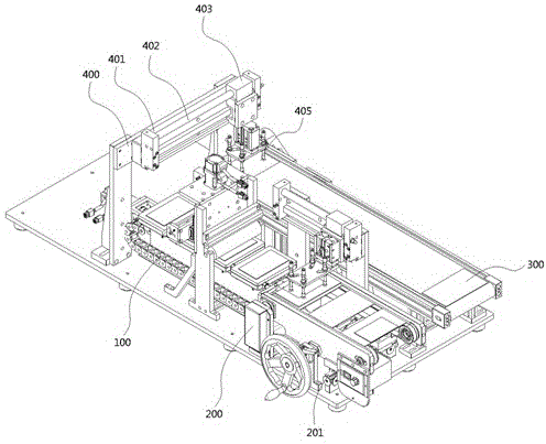 Surface glue removing and cleaning device for liquid crystal display polarizer