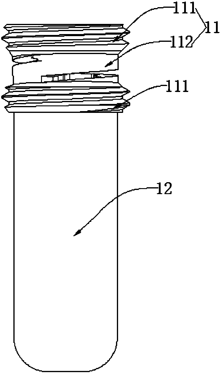 Integrally-formed anti-skid anti-looseness self-locking screw rod, fastening assembly and tuning device