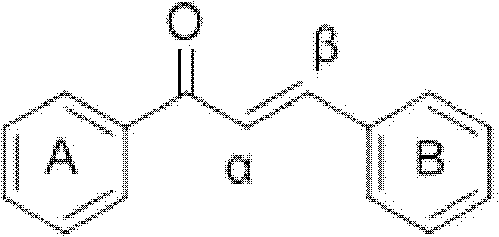 Rhuschalcone compounds and application thereof