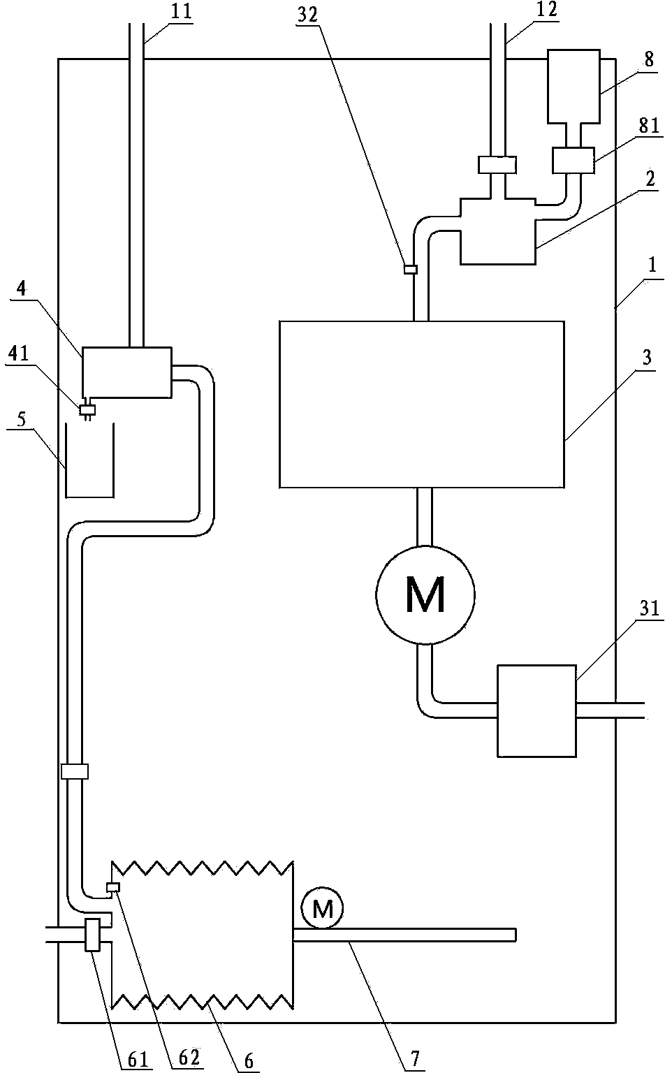 Medical equipment pipe disinfection method