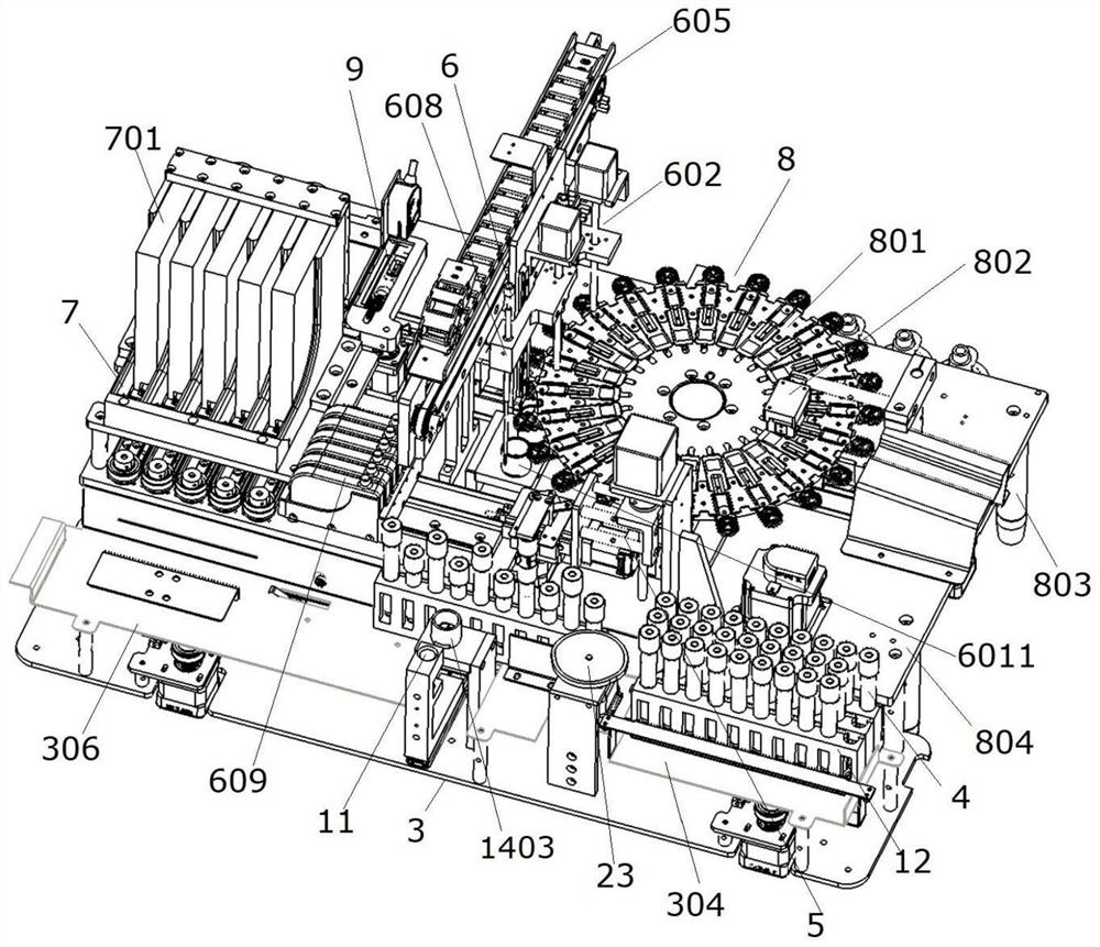 Full-automatic fluorescence immunoassay analyzer and sample detection method