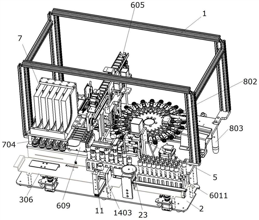 Full-automatic fluorescence immunoassay analyzer and sample detection method