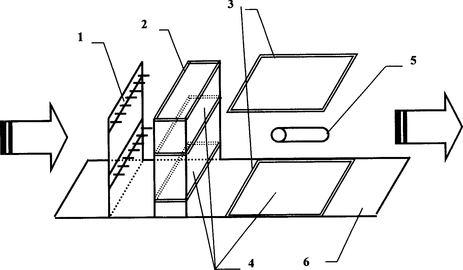 Automatic sterilizing unit for out/return air in central air conditioner