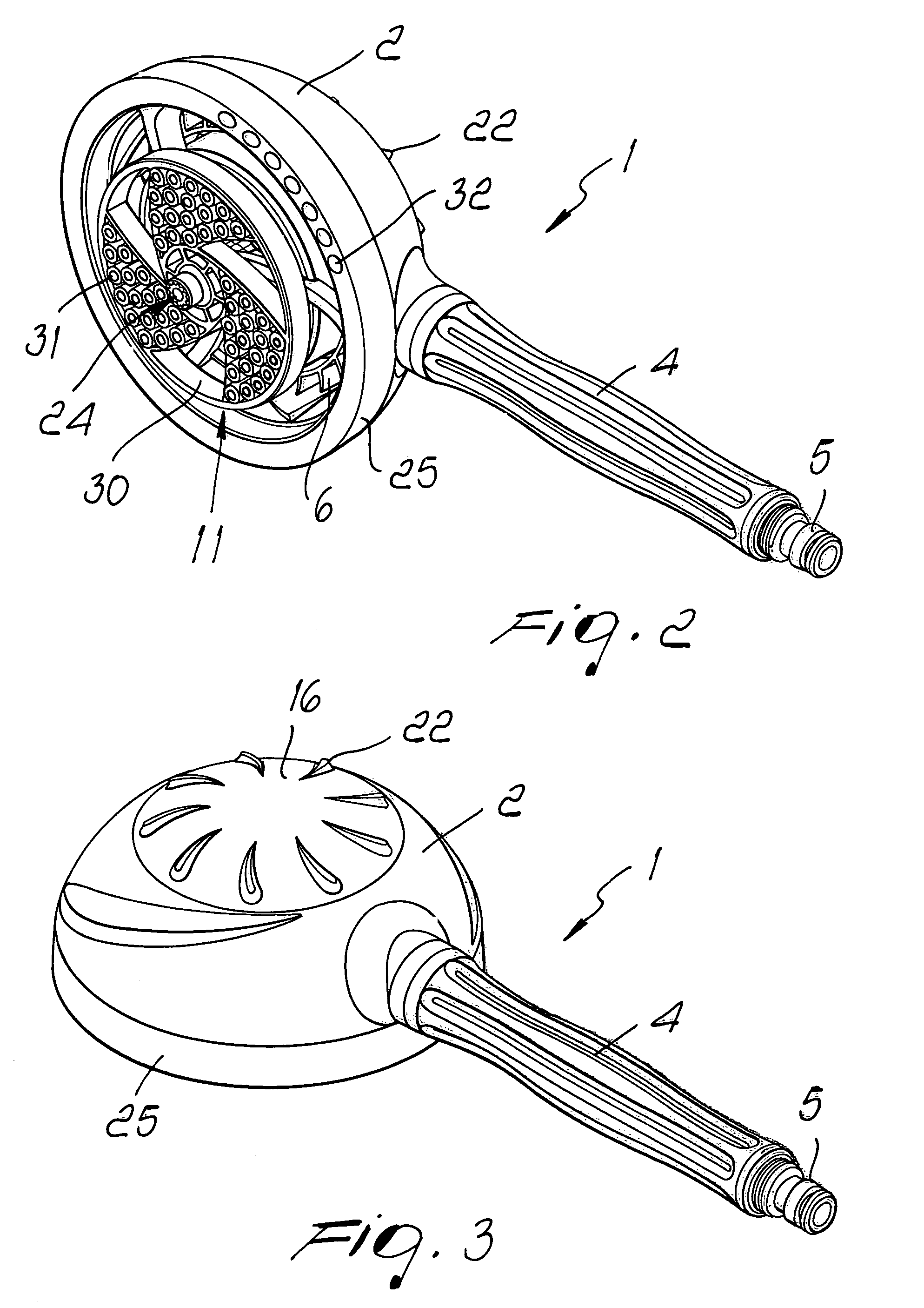 Pressure cleaner brush for washing surfaces