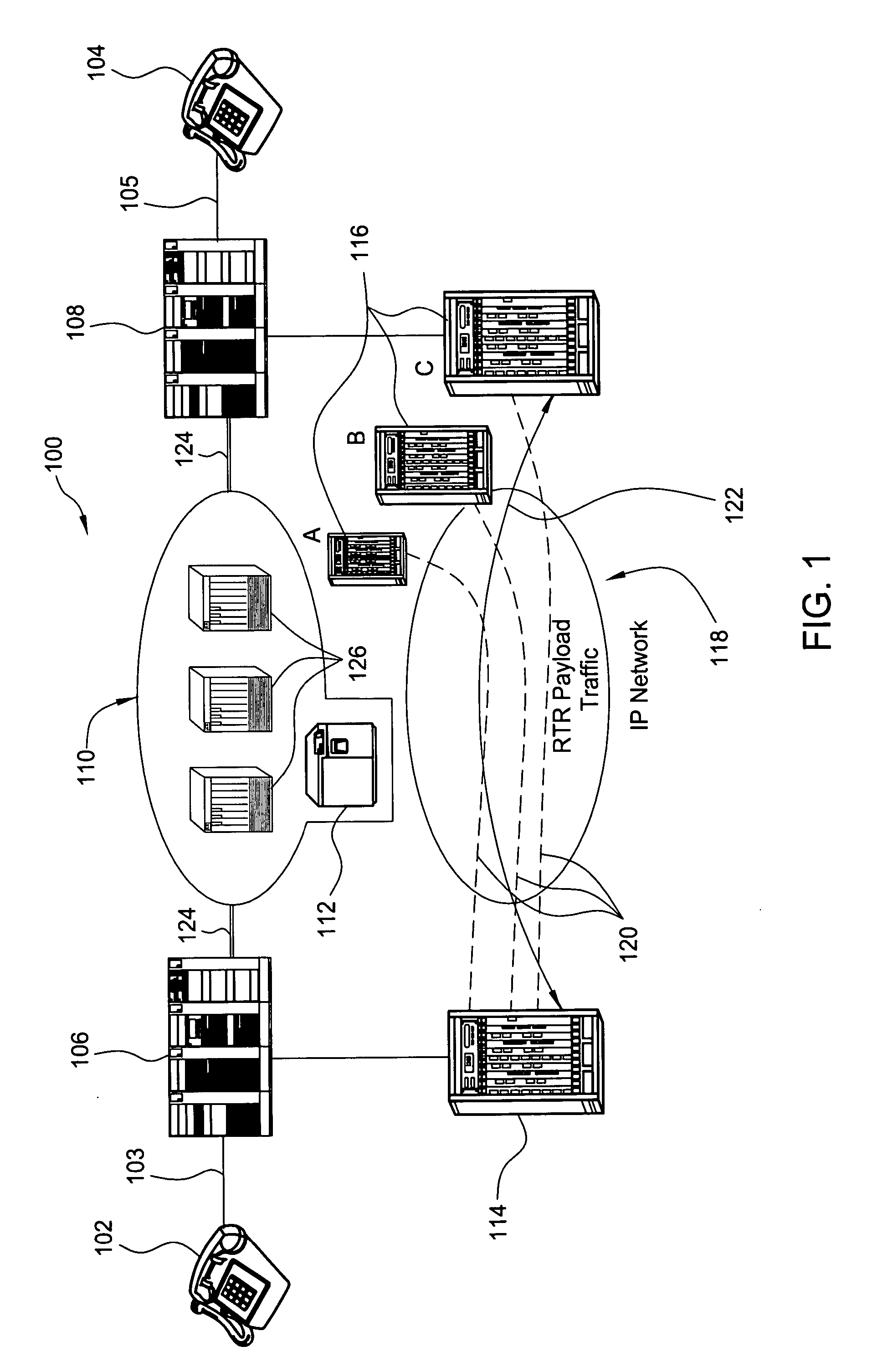 Method and apparatus for management of voice-over IP communications