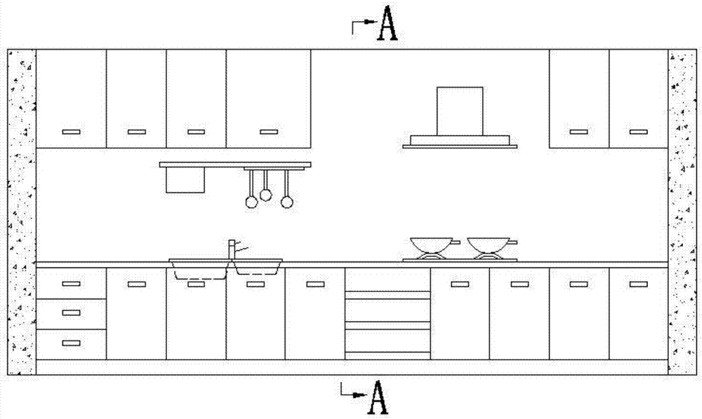 Oil-smoke-free easy-to-clean kitchen