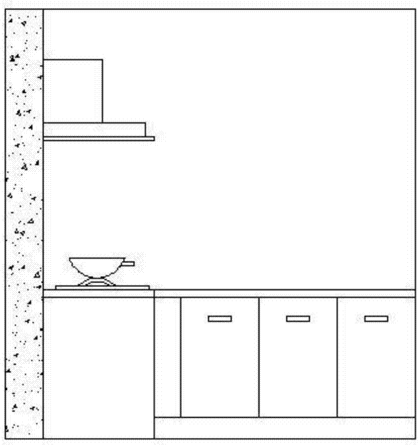 Oil-smoke-free easy-to-clean kitchen