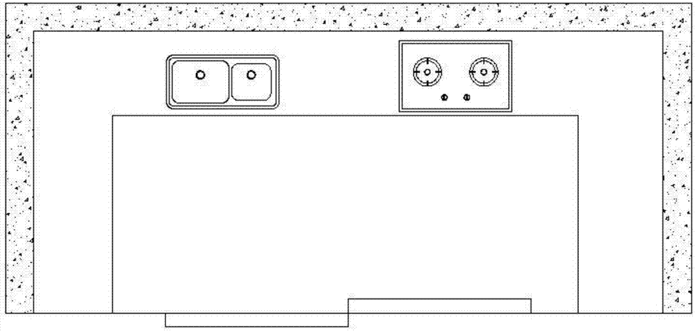 Oil-smoke-free easy-to-clean kitchen