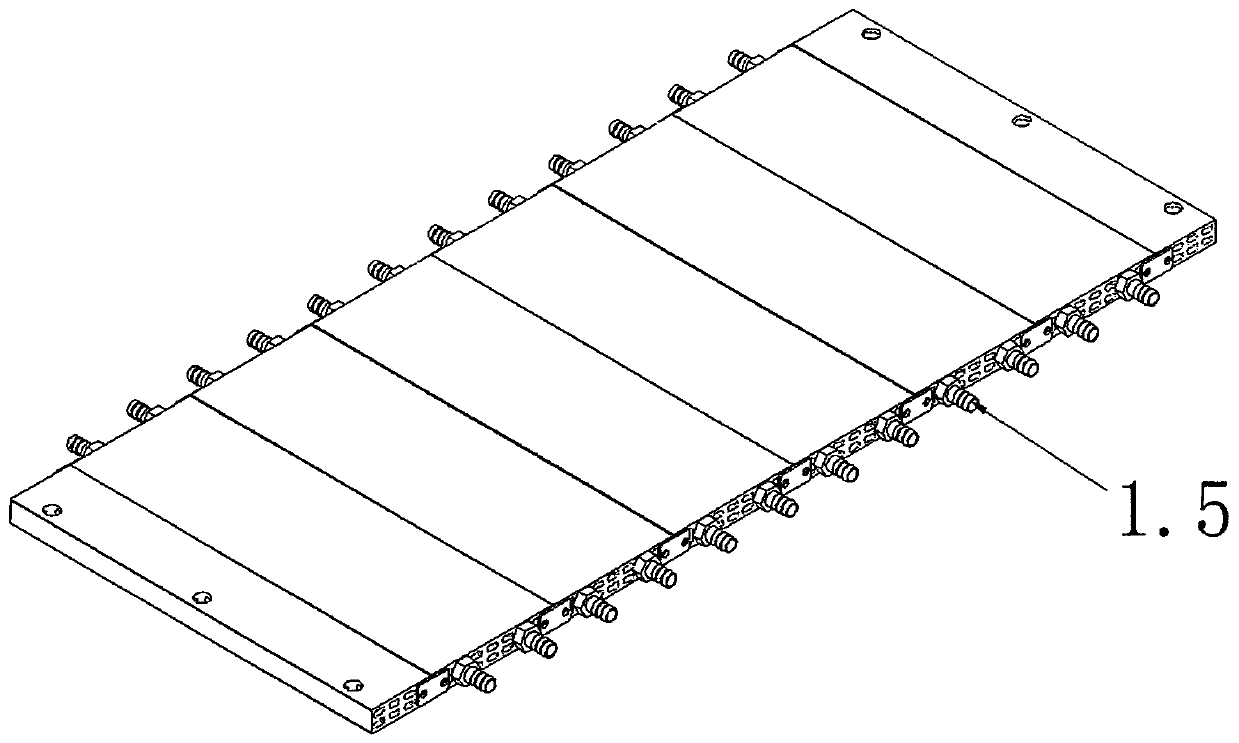 Assembled cold plate