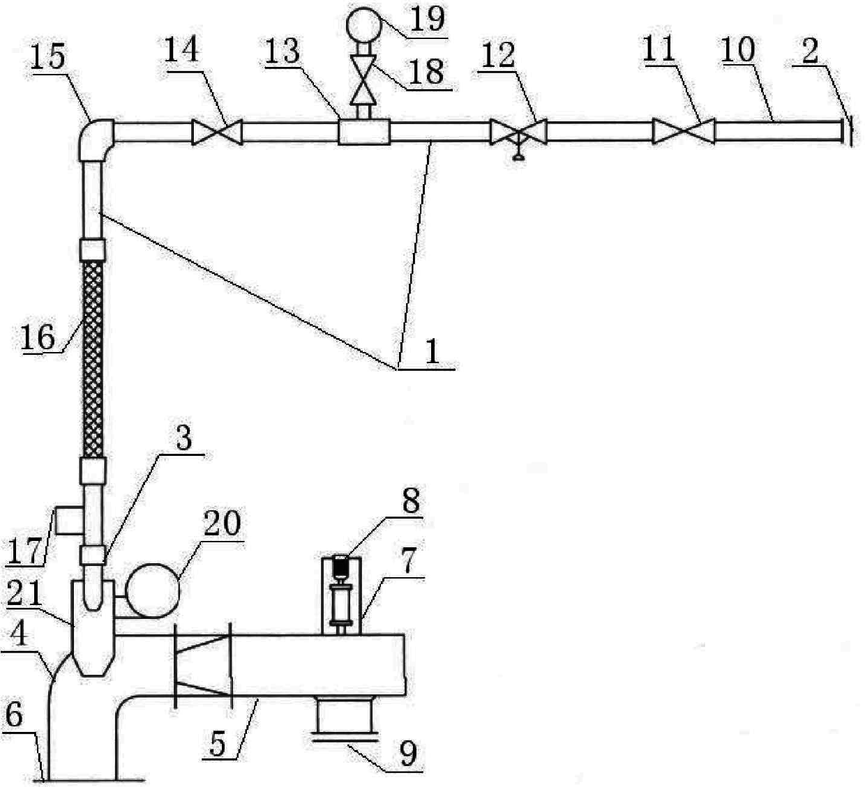 Novel burning heating device