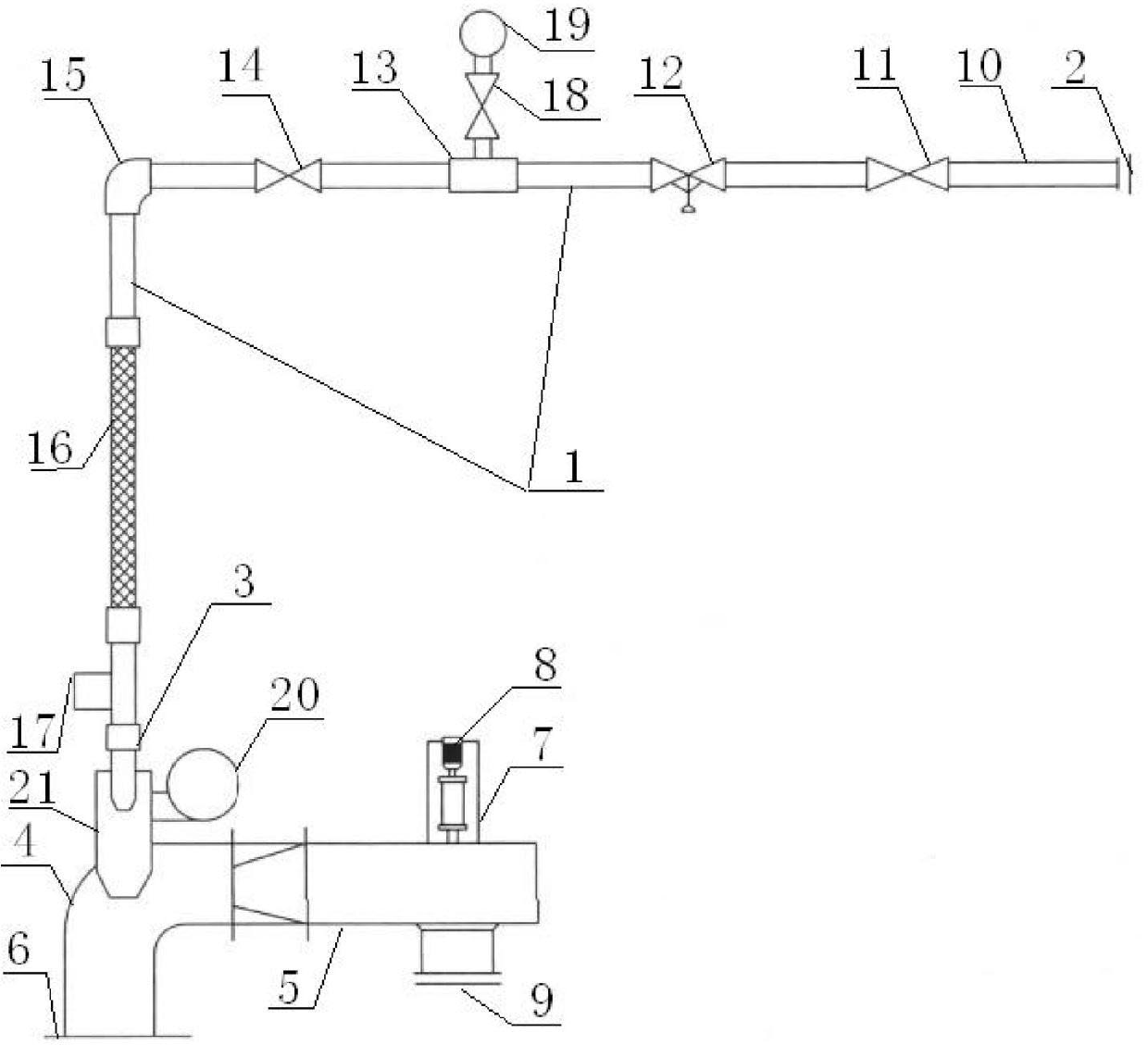 Novel burning heating device