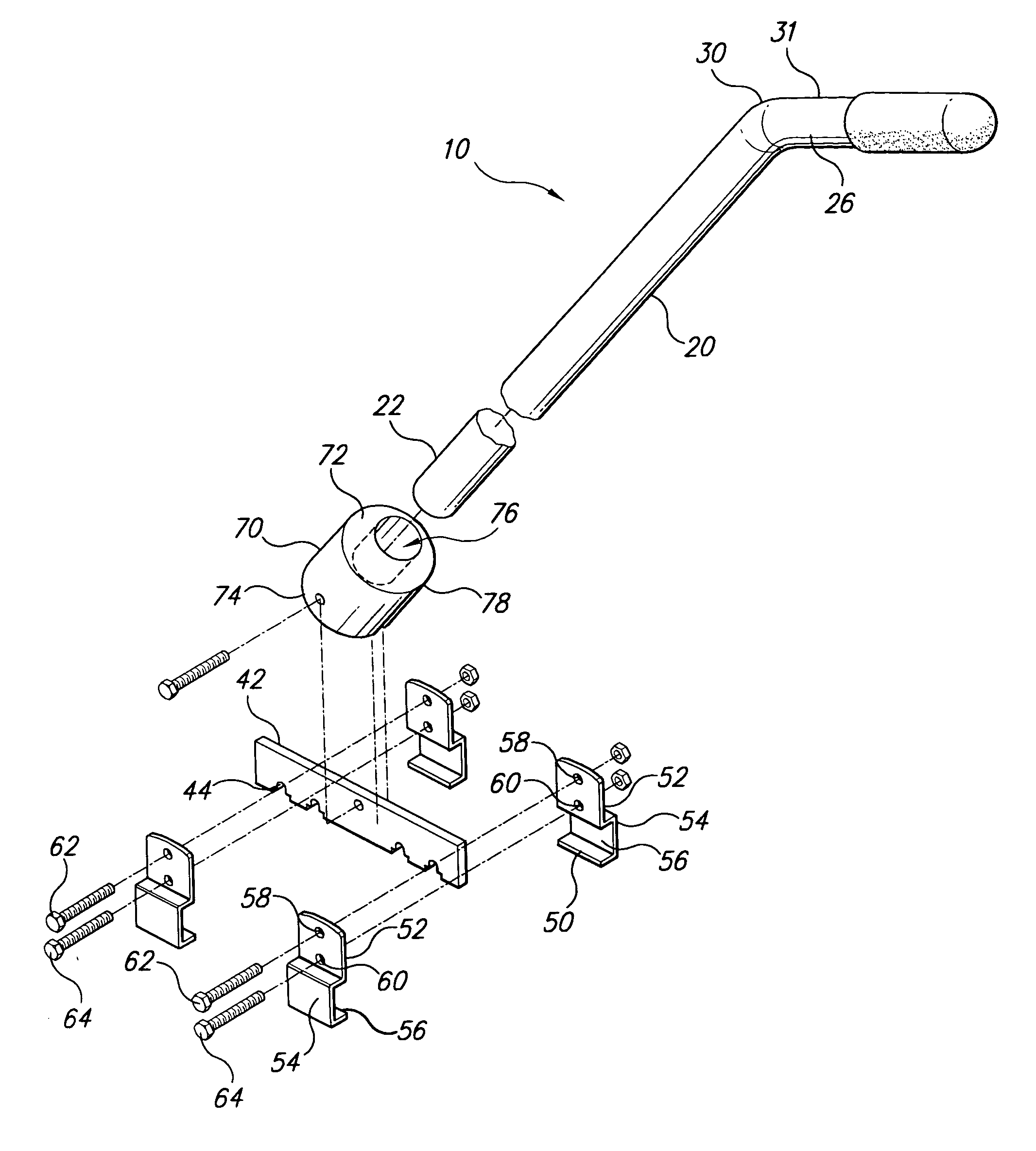 Ergonomic appliance handle