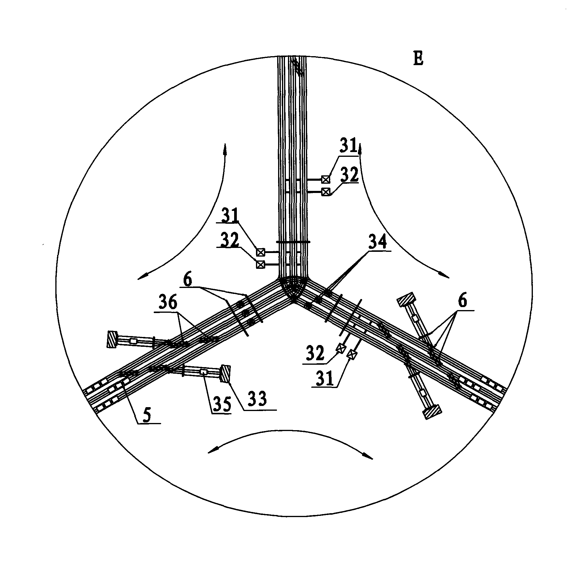 Intelligent vacuum logistics pipeline conveying system