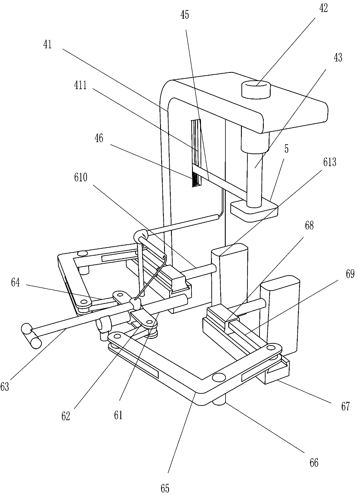 Chopping board side wall grooving equipment