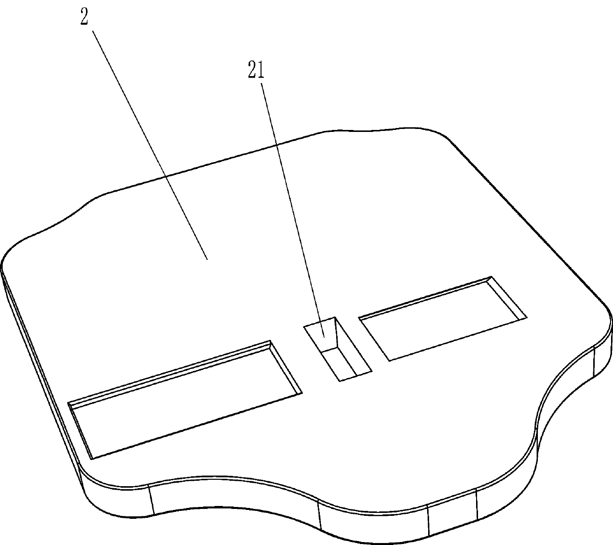 Chopping board side wall grooving equipment