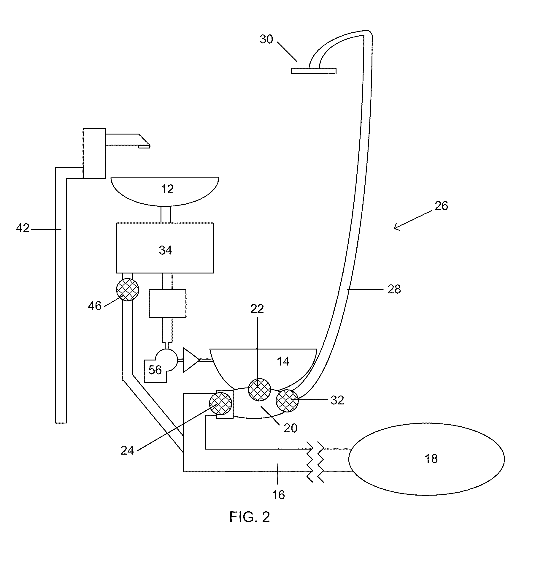 Two-stage flush and grey water flush systems and devices