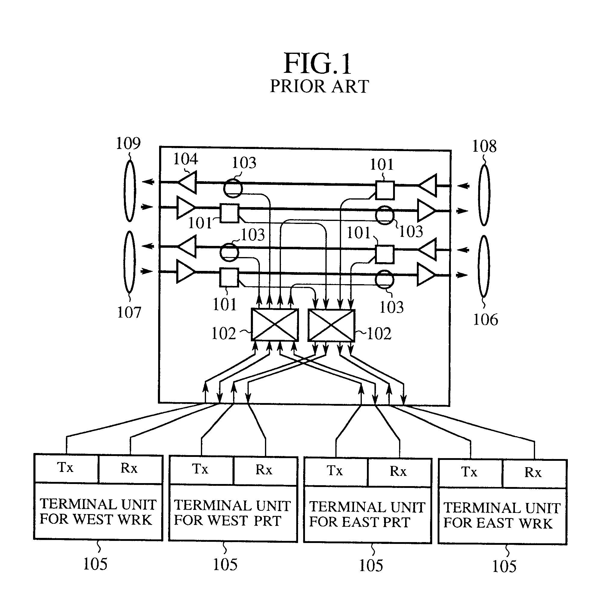 Optical switching system