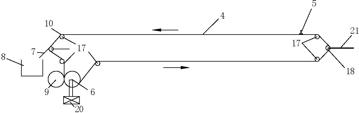 Device for processing food waste or sludge in low-temperature evaporation mode through solar flat sheet membranes