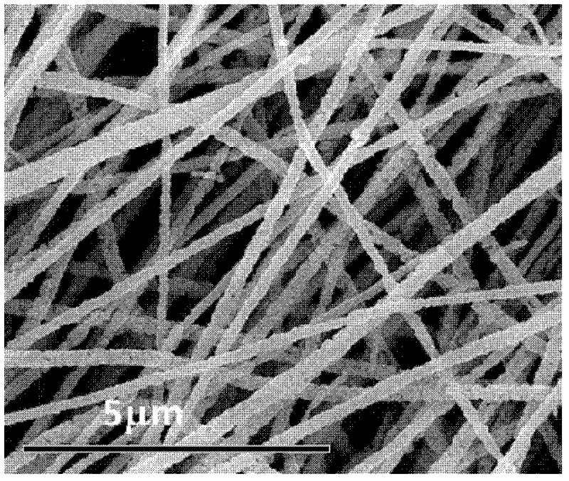 Polymer matrix composite membrane with high energy density and preparation method thereof