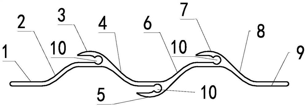 Inertia-stage blades of a water delivery tank with a coating for an air intake filter