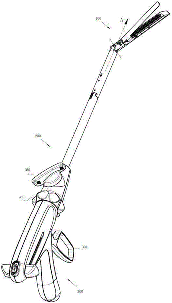 Endoscope cutting stapler