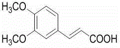 Application of methyl ferulic acid in preparation of medicine for preventing and curing hepatic fibrosis