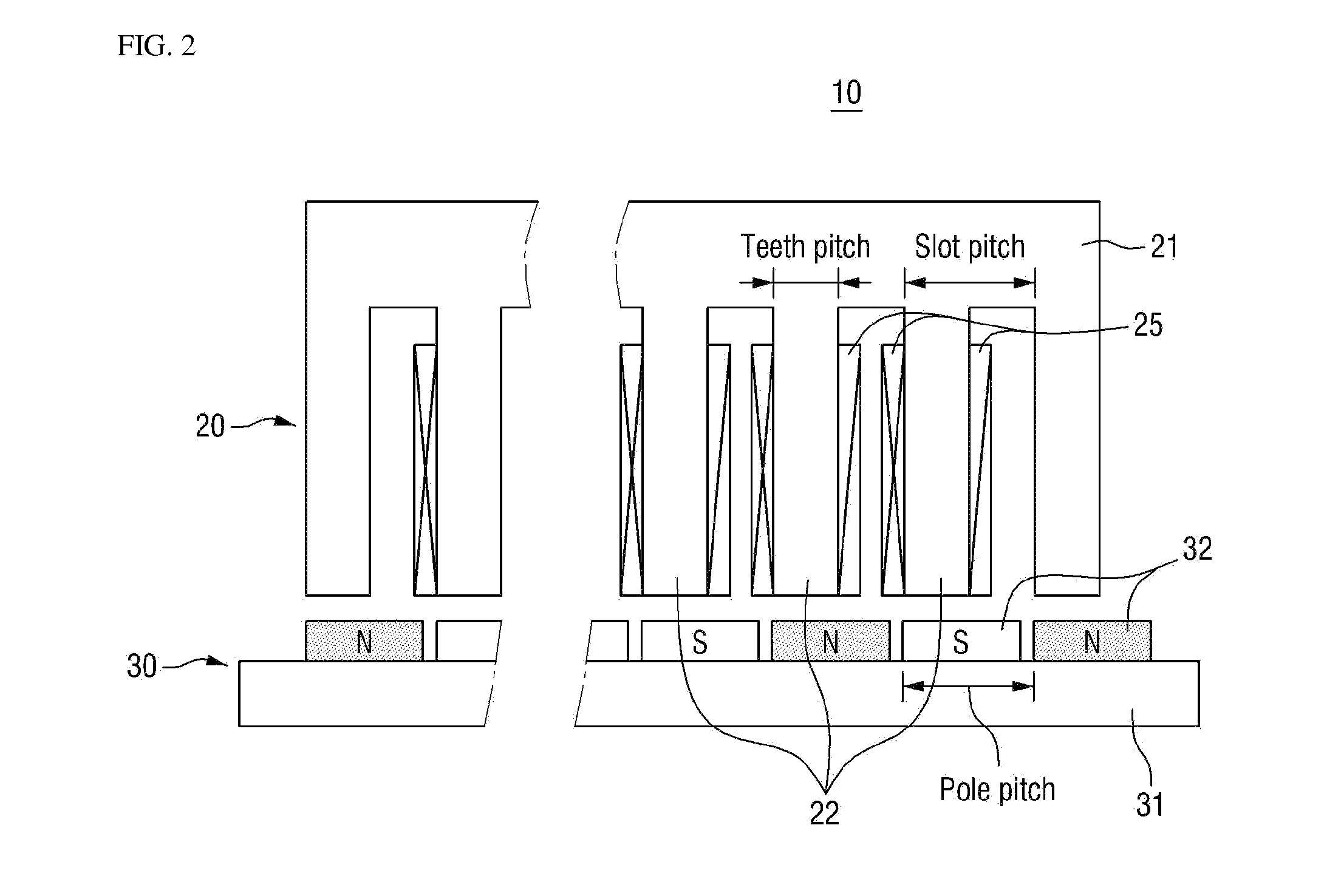 Linear generator and method for generating power using the same