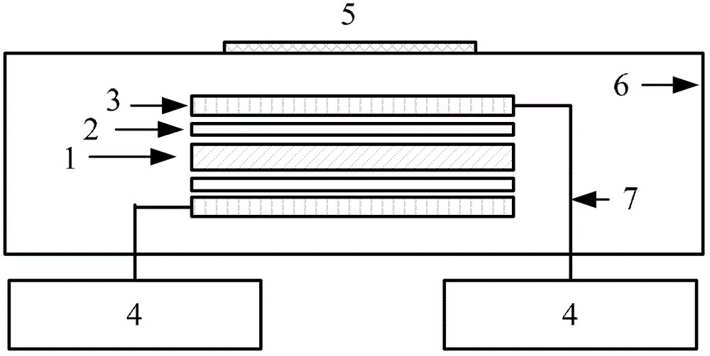 Current type cadmium zinc telluride (CZT) detector with compression joint structure