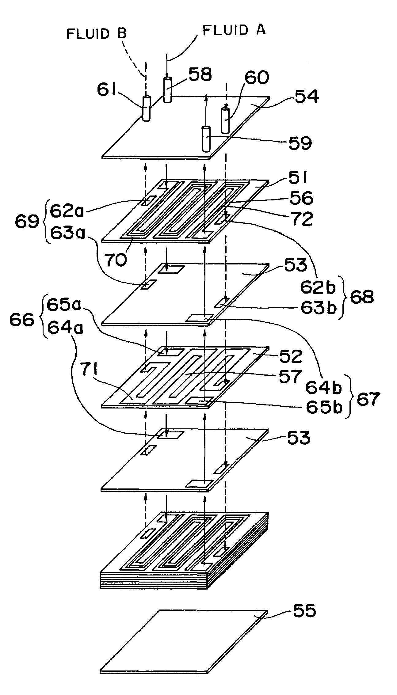 Plate type heat exchanger and method of manufacturing the heat exchanger