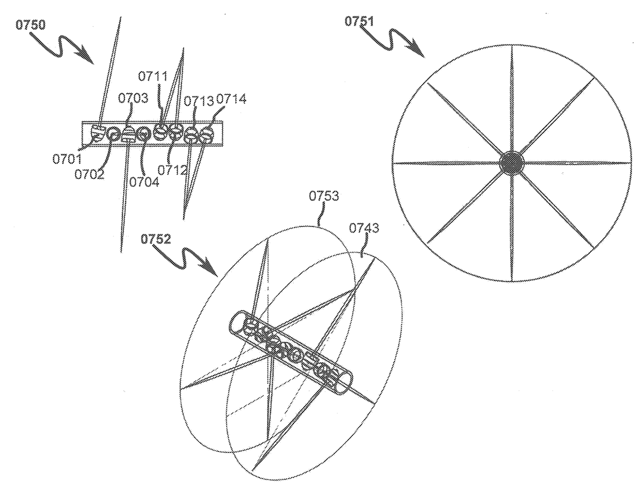 Optimal phasing of charges in a perforating system and method