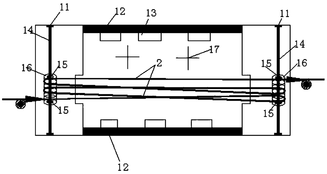 A device for preparing electroplated diamond wire saw