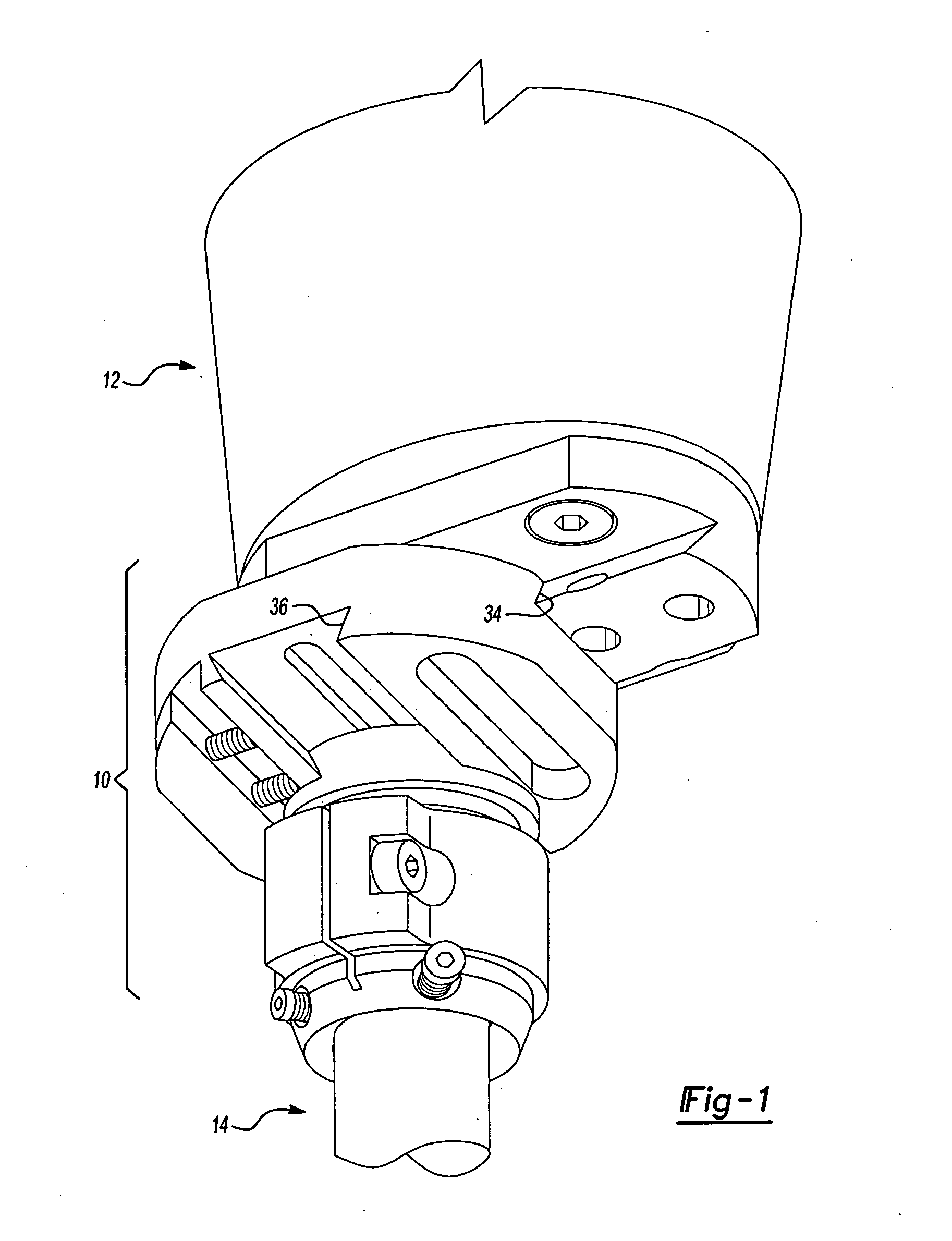 Alignment assembly for a prosthesis