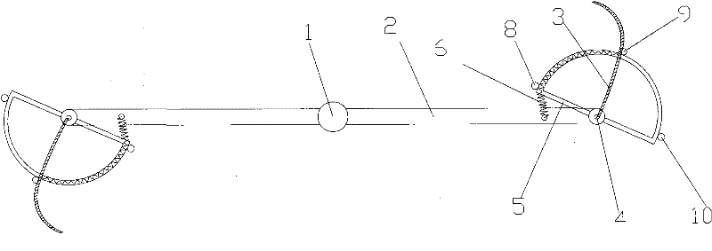 Feather type vertical shaft wind wheel