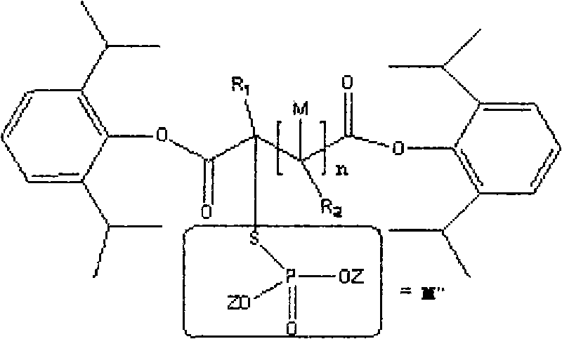 Water-soluble dipropofol and preparation method thereof