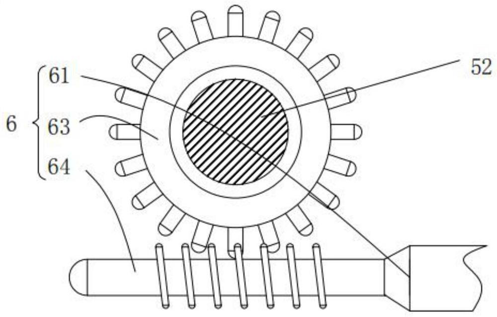 An automatic lifting energy-saving led lamp