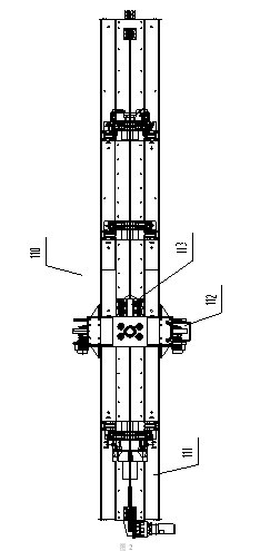 Box girder production line of front suspension arm frame