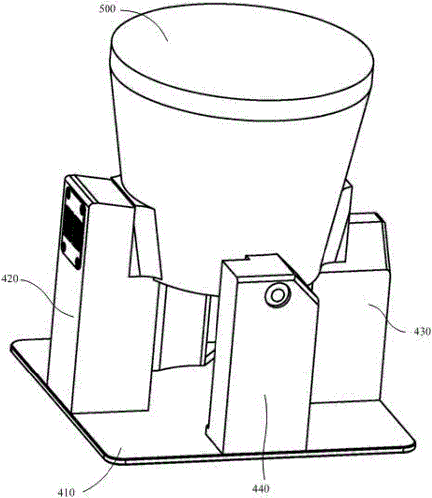 Tubular launching device for aircraft launching and missile support mechanism of tubular launching device