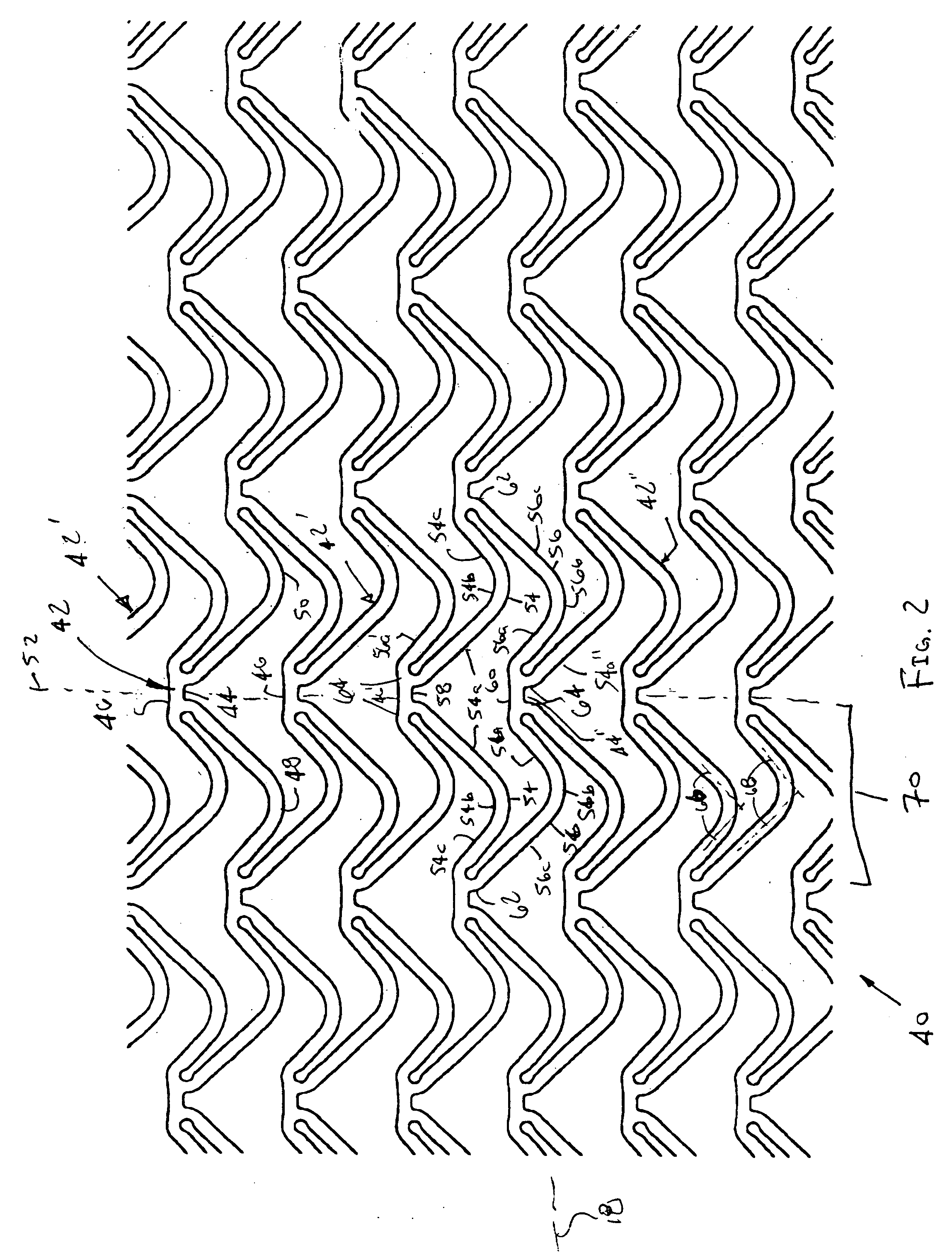 Flexible, stretchable coiled-sheet stent