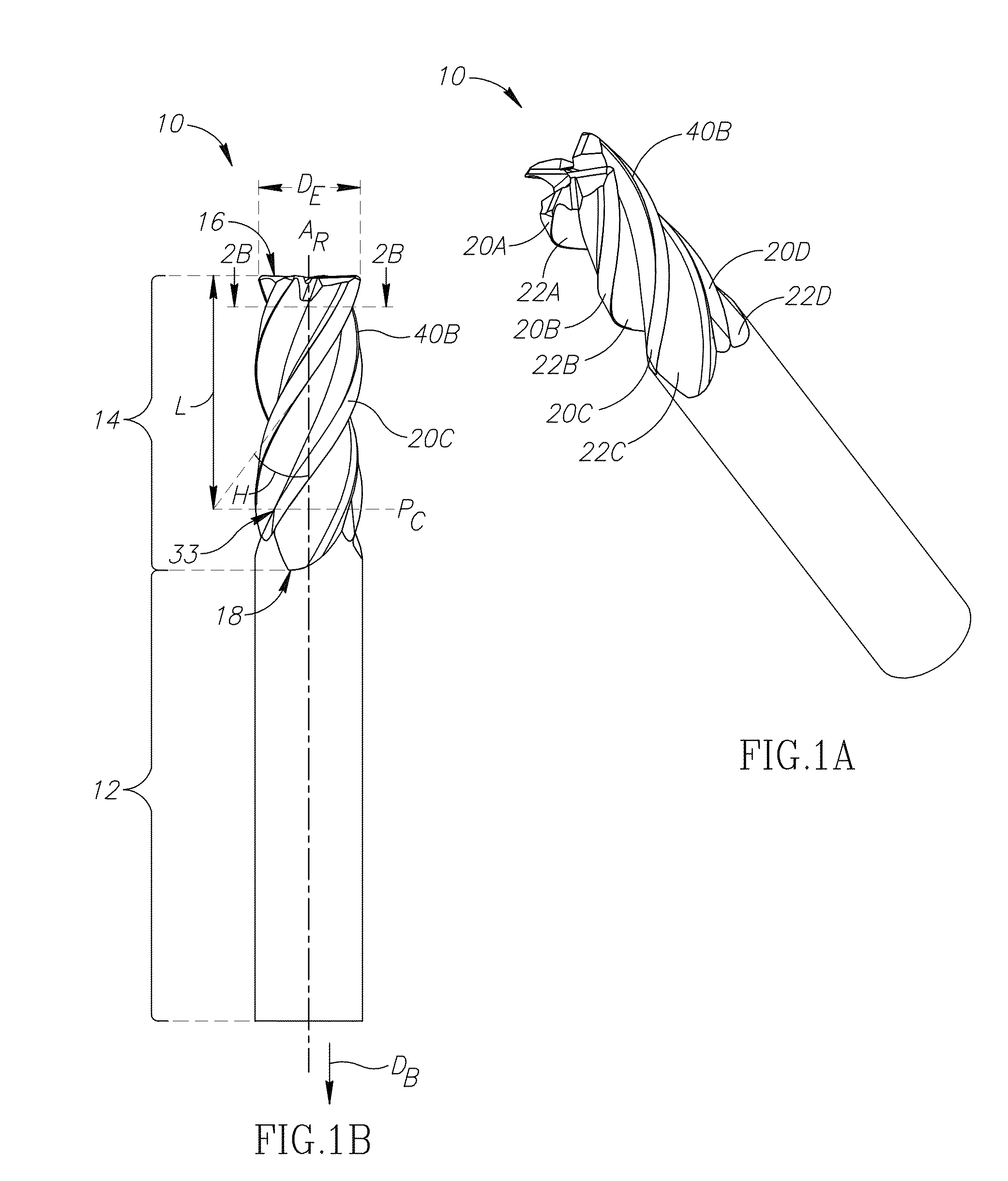 End Mill Having An Asymmetric Index Angle Arrangement For Machining Titanium