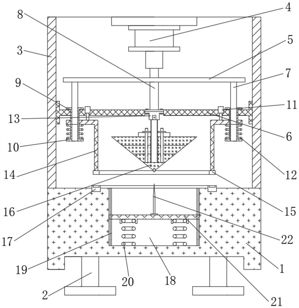 A device for preventing damage and perforation of protective clothing