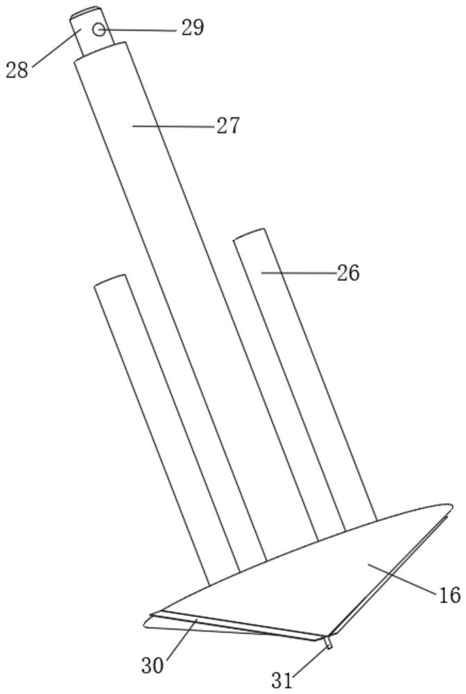 A device for preventing damage and perforation of protective clothing