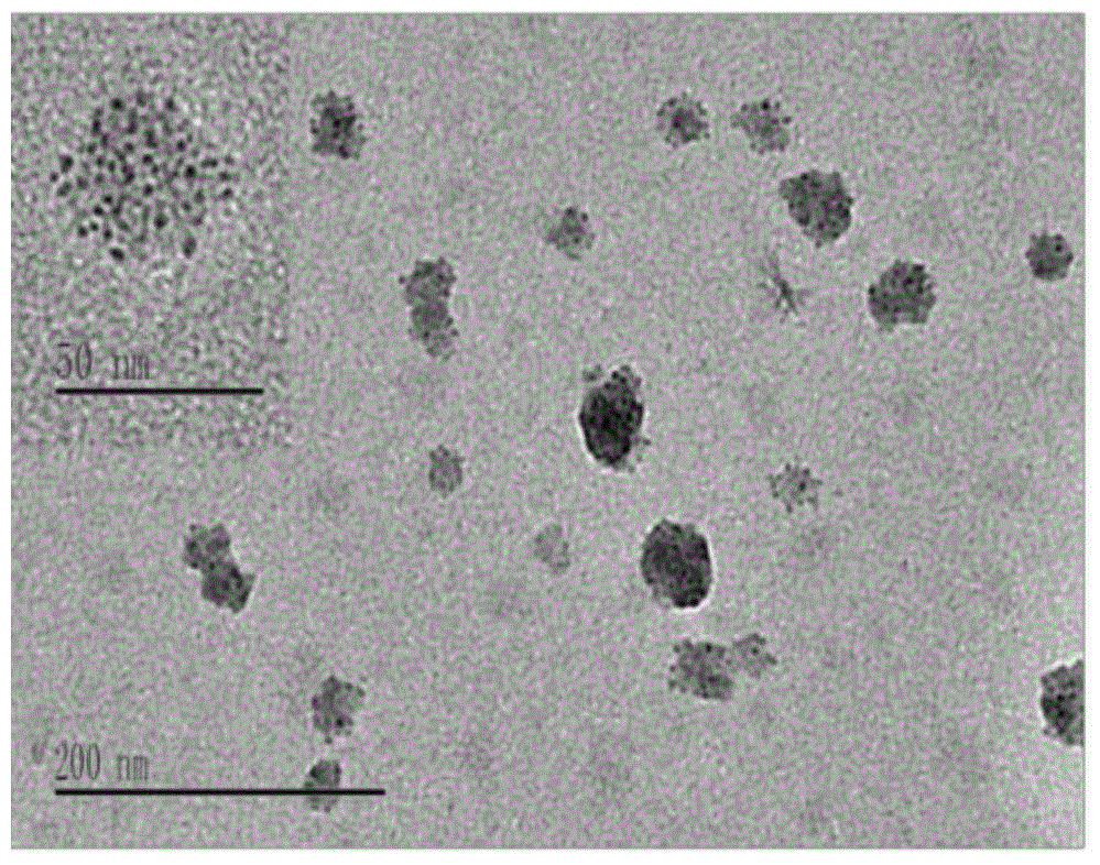 Tumor-targeted nuclear magnetic resonance/fluorescence dual-mode imaging contrast agent, preparation and applications thereof