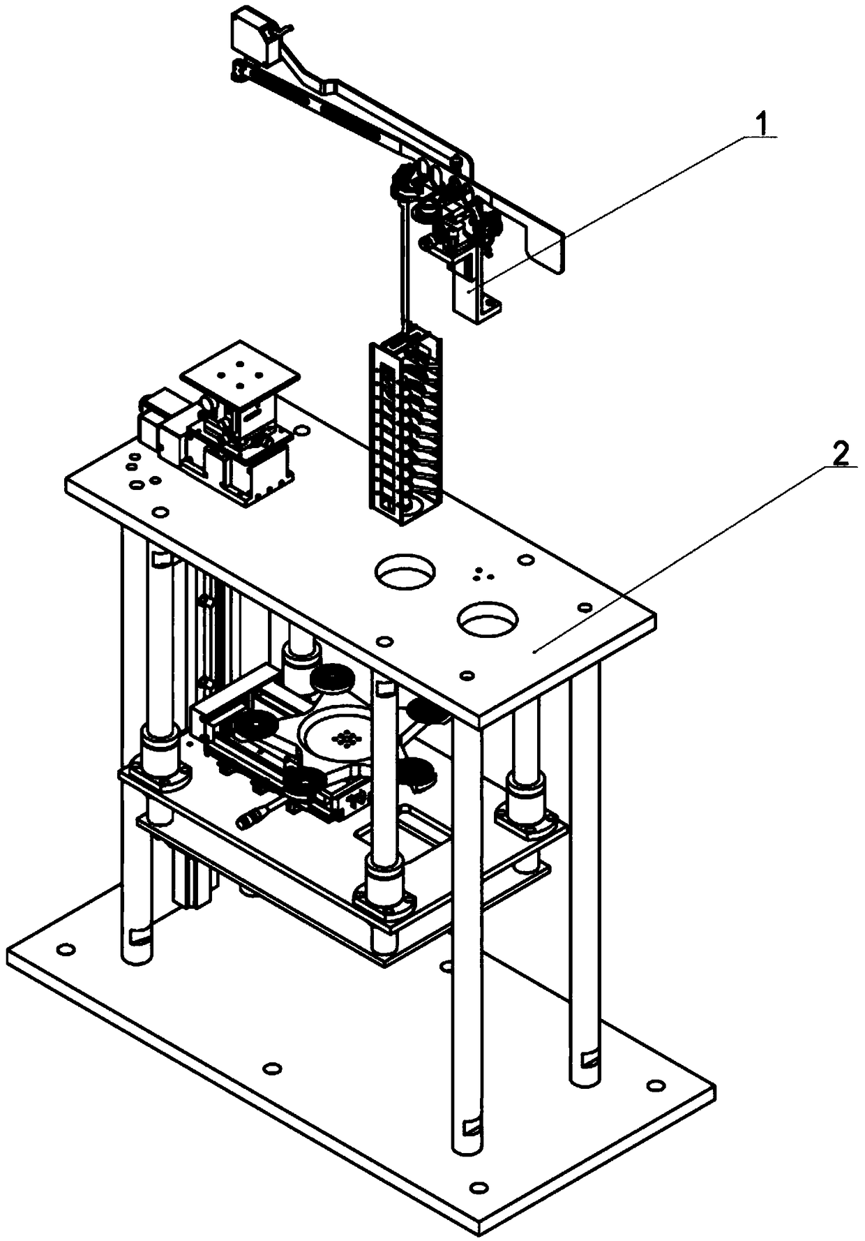 A Micro Force Measuring Machine