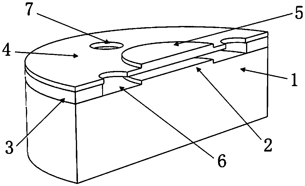 Capacitive sound pressure hydrophone based on MEMS technology and preparation method thereof