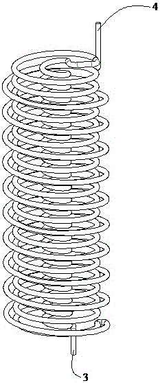 Freeze-resistant type heat exchanger with three-dimensional air cavity