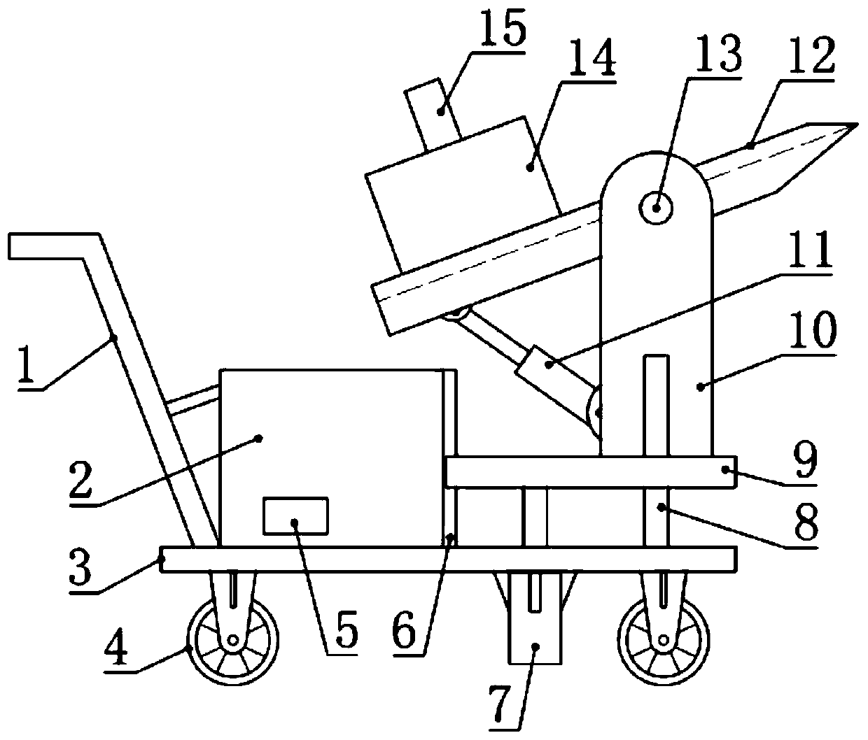 Wall skin removing device for building construction